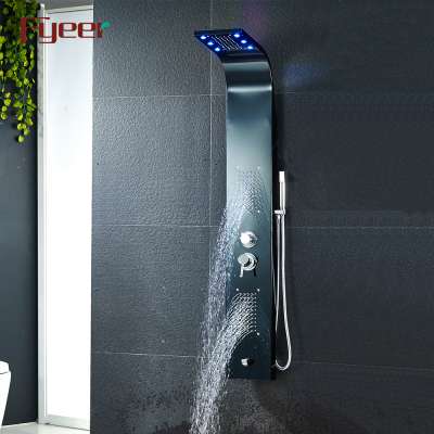 Fyeer 2018 New Wall Shower Panel with LED Lights