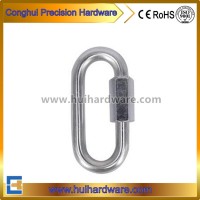 Stainless Steel Wide Jaw Quick Link Hook