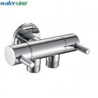 Double Outlet Hose Diverter Control Toilet Bidet Angle Valves